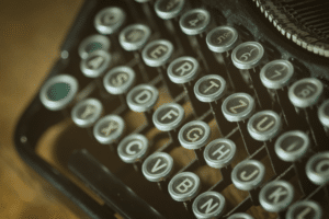 typewriter copywriting versus artificial intelligence